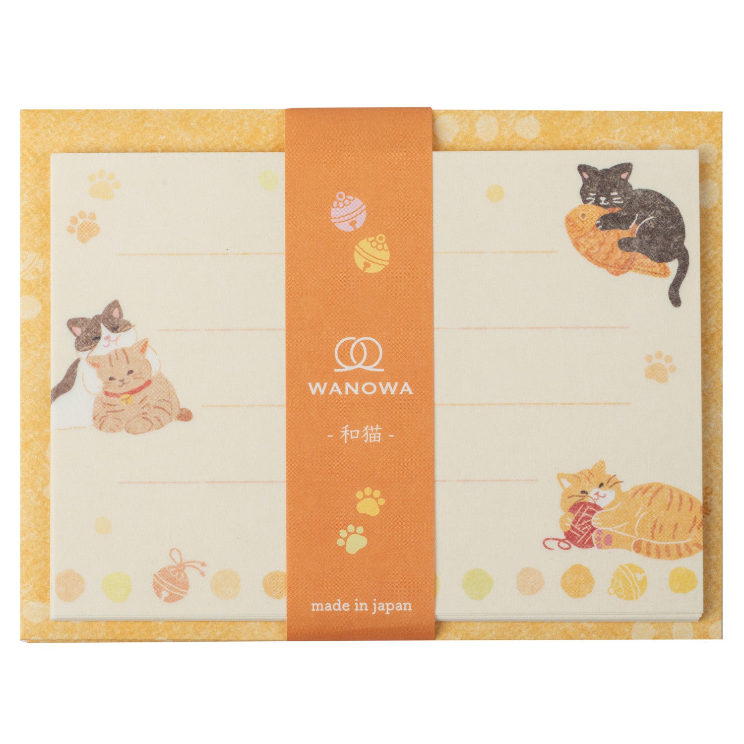 Lucky Cats Japanese Mini Letter Set