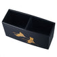 Lucky Crane Japanese Lacquer Remote Control Stand top