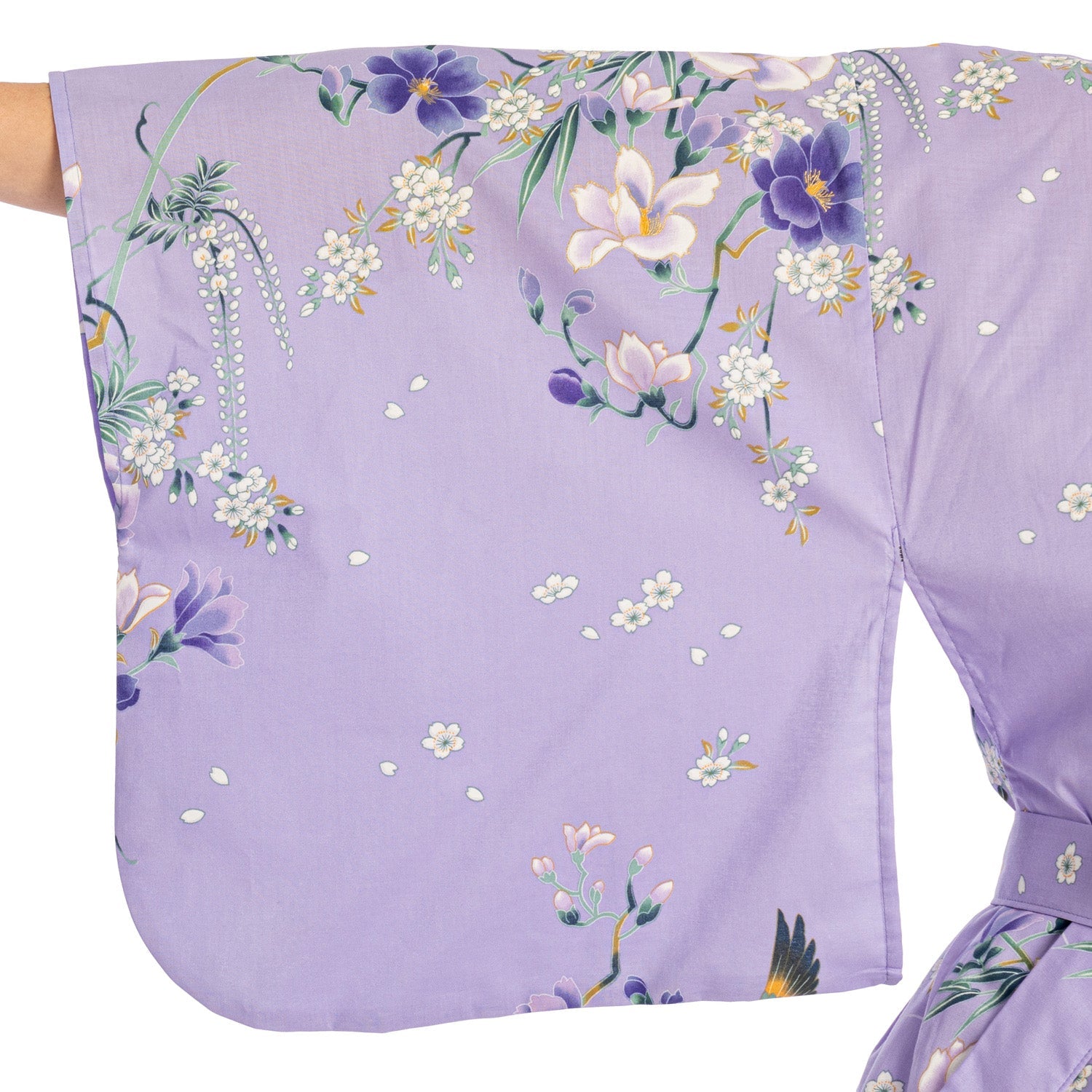 Magnolia Long Cotton Japanese Kimono