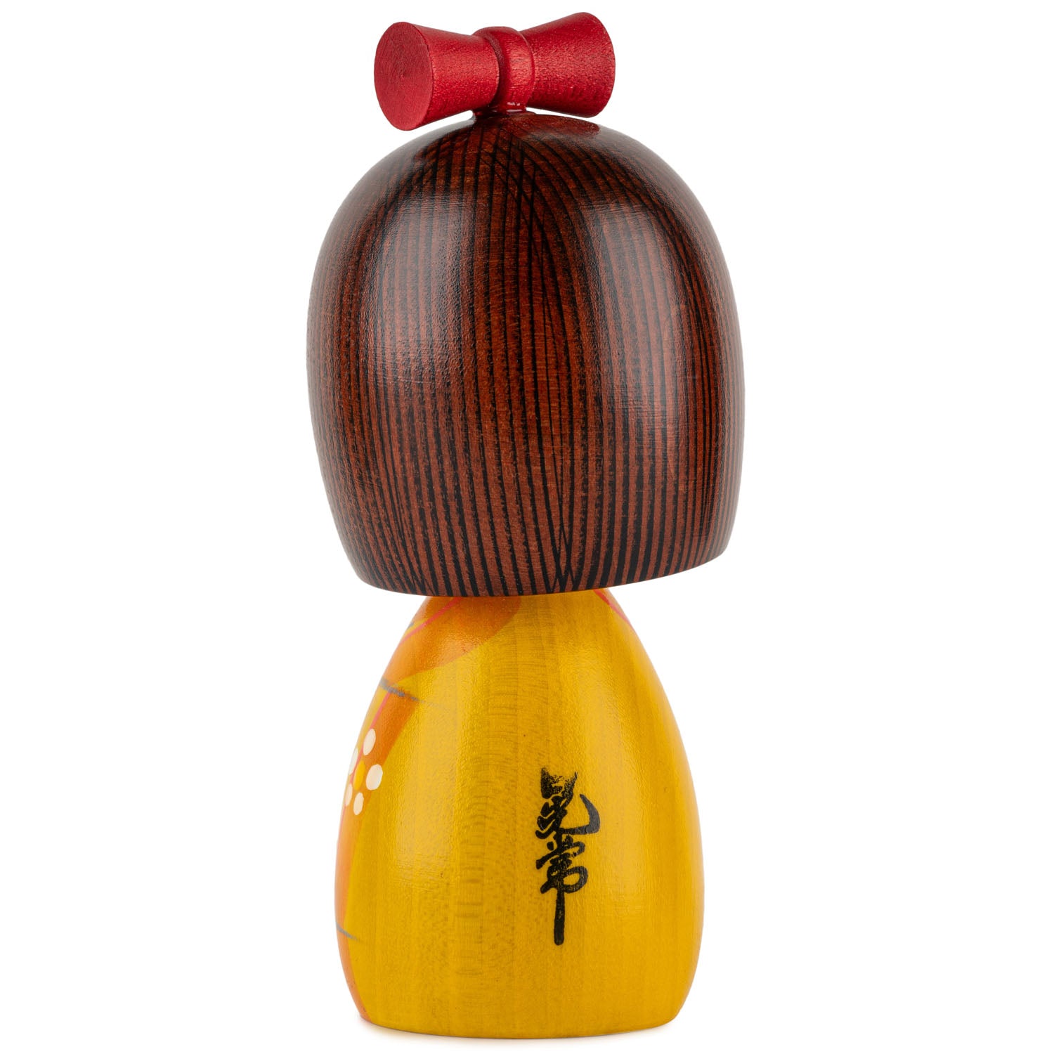 Maidens Heart Japanese Kokeshi Doll back