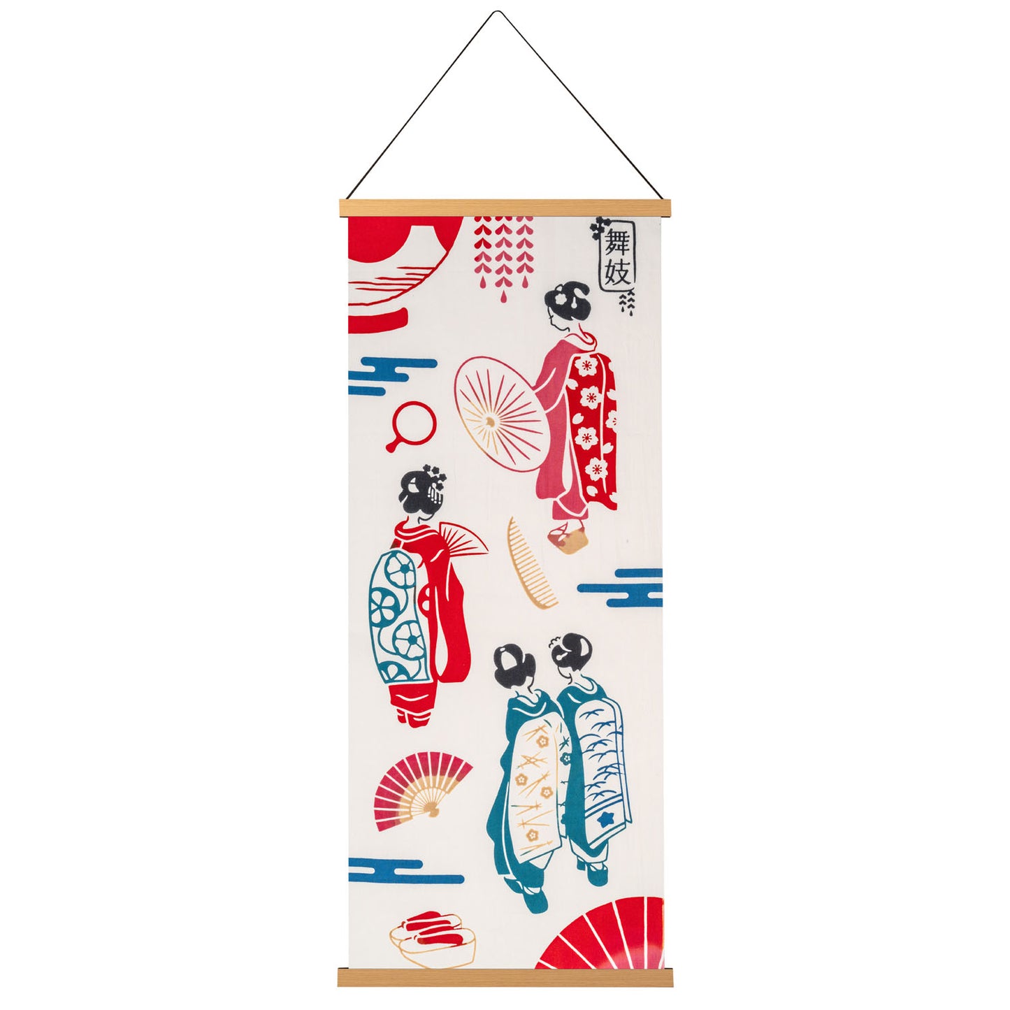Maiko Ladies Japanese Tapestry Set 