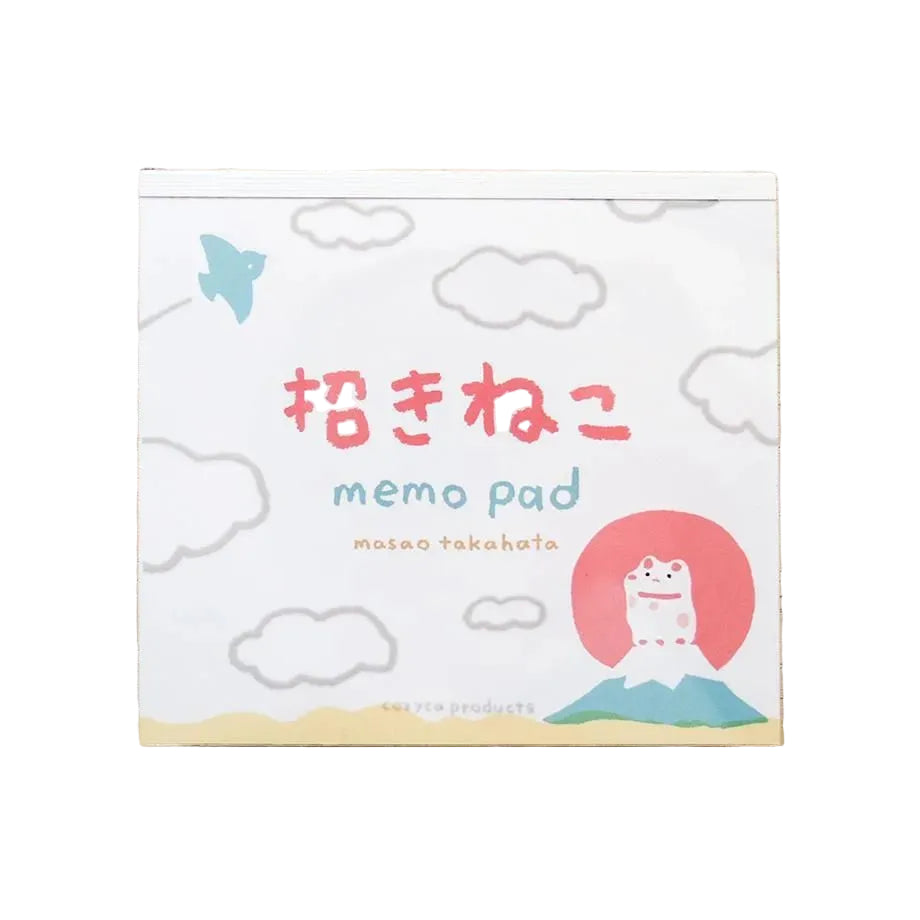 Maneki Neko Small Japanese Memo Pad