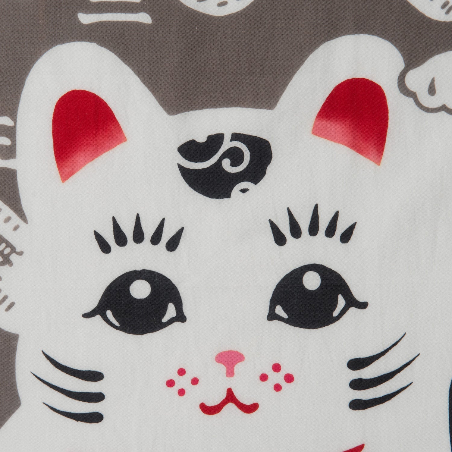 Maneki Neko Traditional Cotton Japanese Tenugui