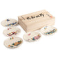Manyo Flowers Japanese Plate Gift Set and gift box