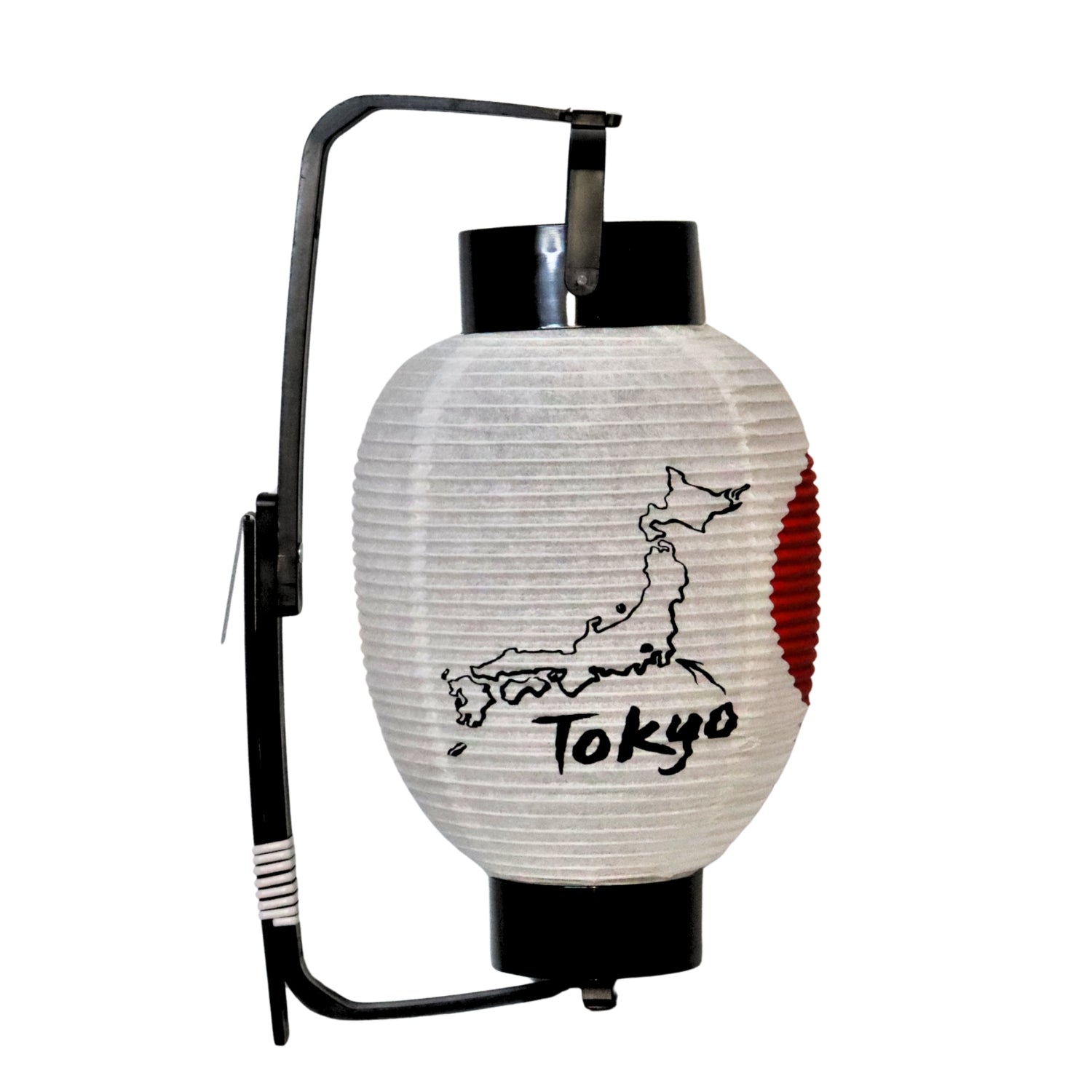 Map of Japan Japanese Paper Lantern left side