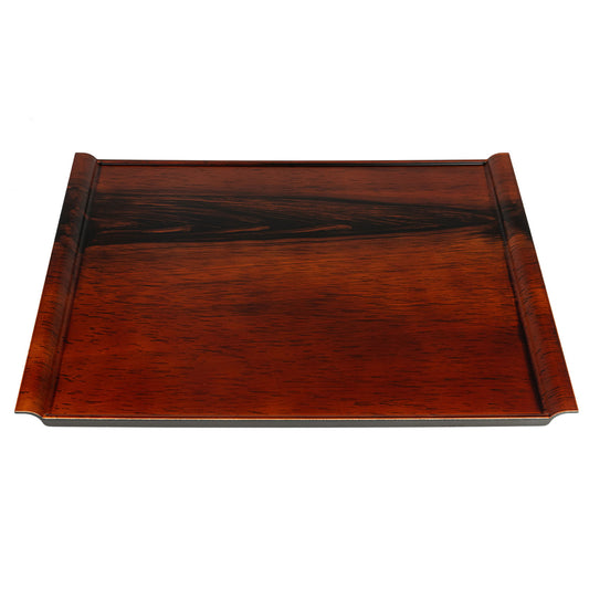 Medium Brown Wood Effect Japanese Tray