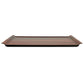 Medium Brown Wood Effect Japanese Tray side