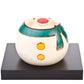 Medium Snowman Handpainted Kokeshi Doll