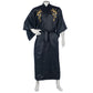 Mens Black with Gold Dragon Japanese Yukata