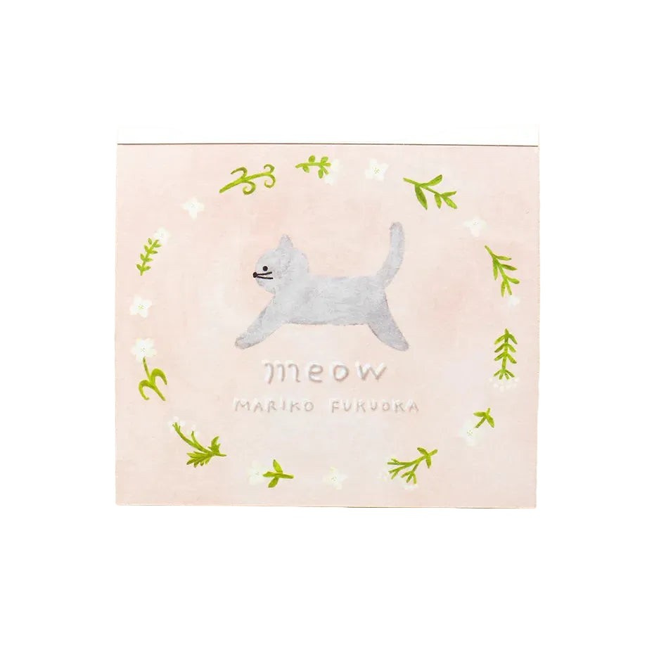 Meow Cat Small Japanese Memo Pad