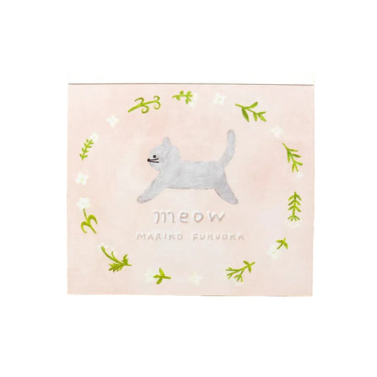 Meow Cat Small Japanese Memo Pad