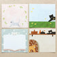 Meow Cat Small Japanese Memo Pad designs