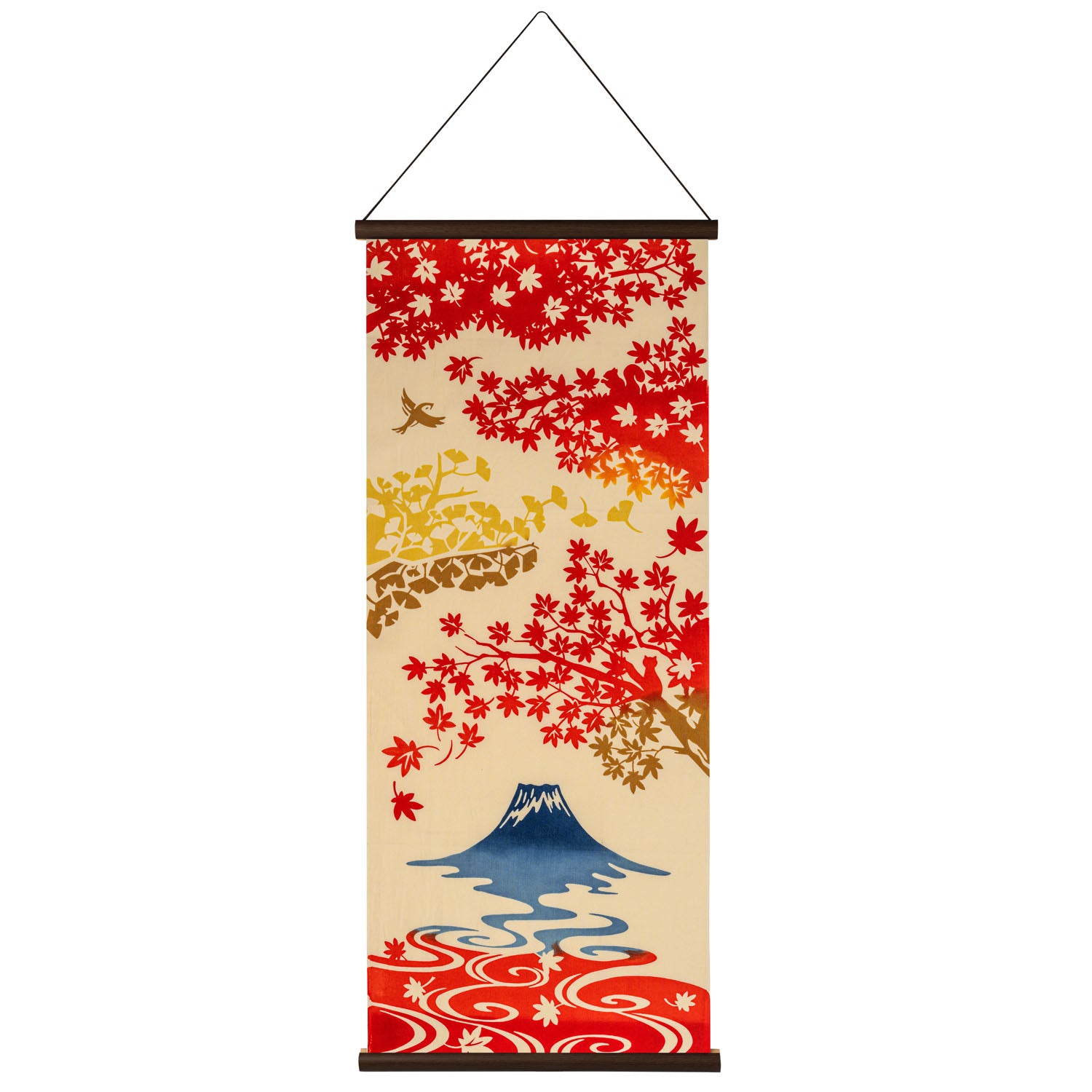 Mount Fuji in Autumn Japanese Tapestry Set