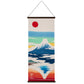 Mount Fuji Japanese Wall Hanging Set