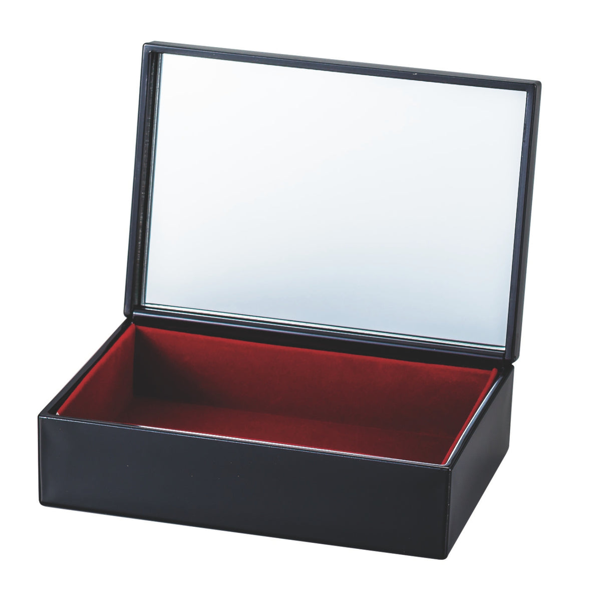 Mt Fuji with Sakura and Momiji Japanese Lacquer Jewellery Box inside