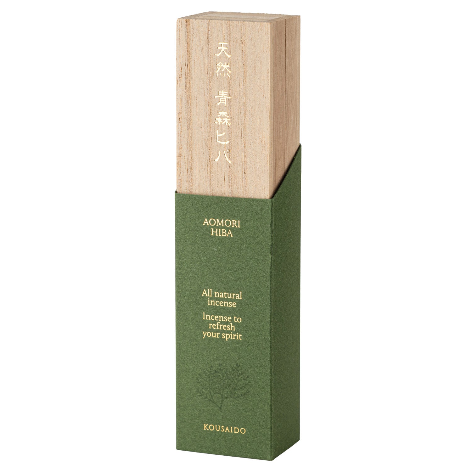 Natural Aomori Hiba Premium Japanese Incense