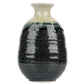 Navy and Sage Japanese Mini Vase side