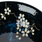 Navy Sakura Japanese Ramen Bowl detail