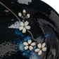 Navy Sakura Japanese Ramen Bowl Set detail