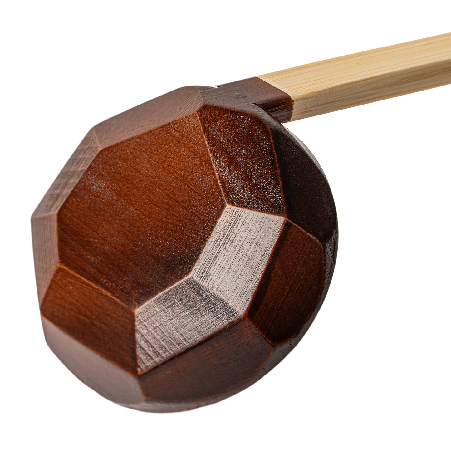 New Large Japanese Wooden Noodle Soup Spoon detail