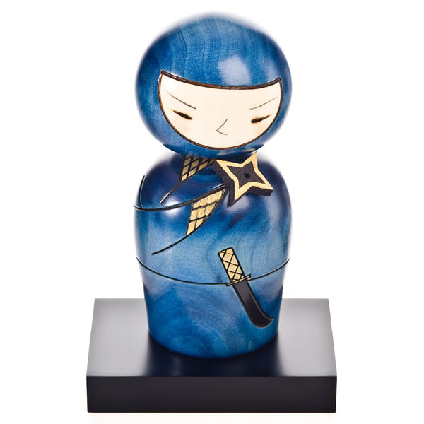 Ninja Authentic Japanese Kokeshi Doll