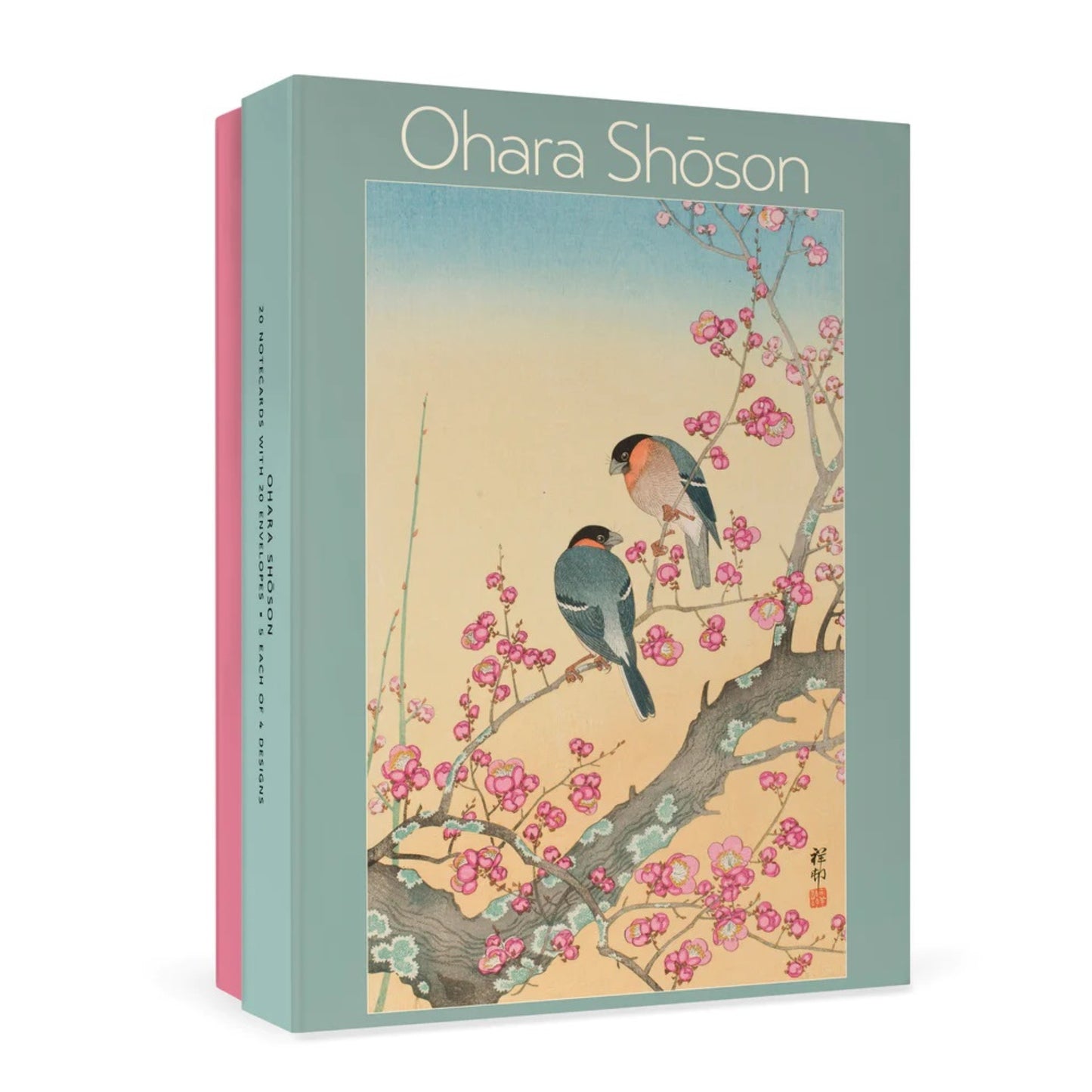 Ohara Shosun Box 20 Japanese Notecards Box