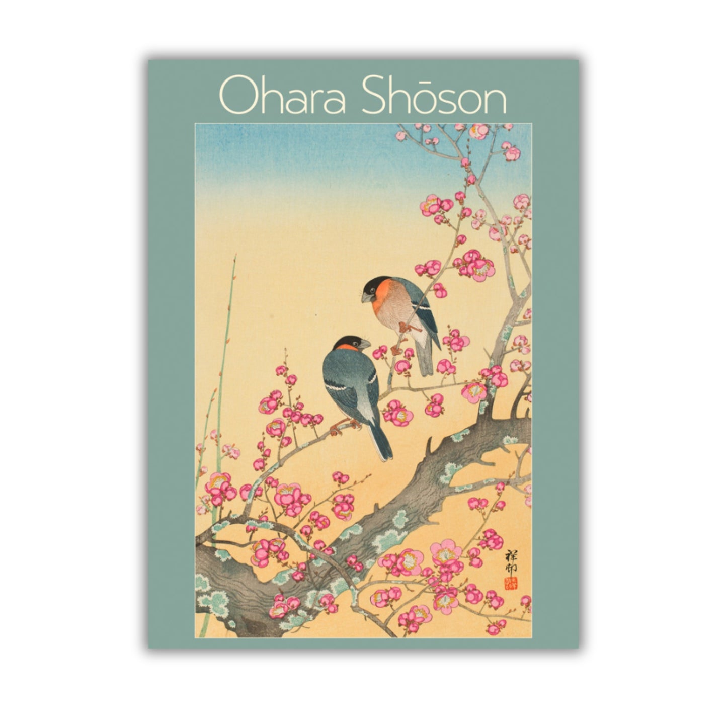 Ohara Shosun Box 20 Japanese Notecards Front