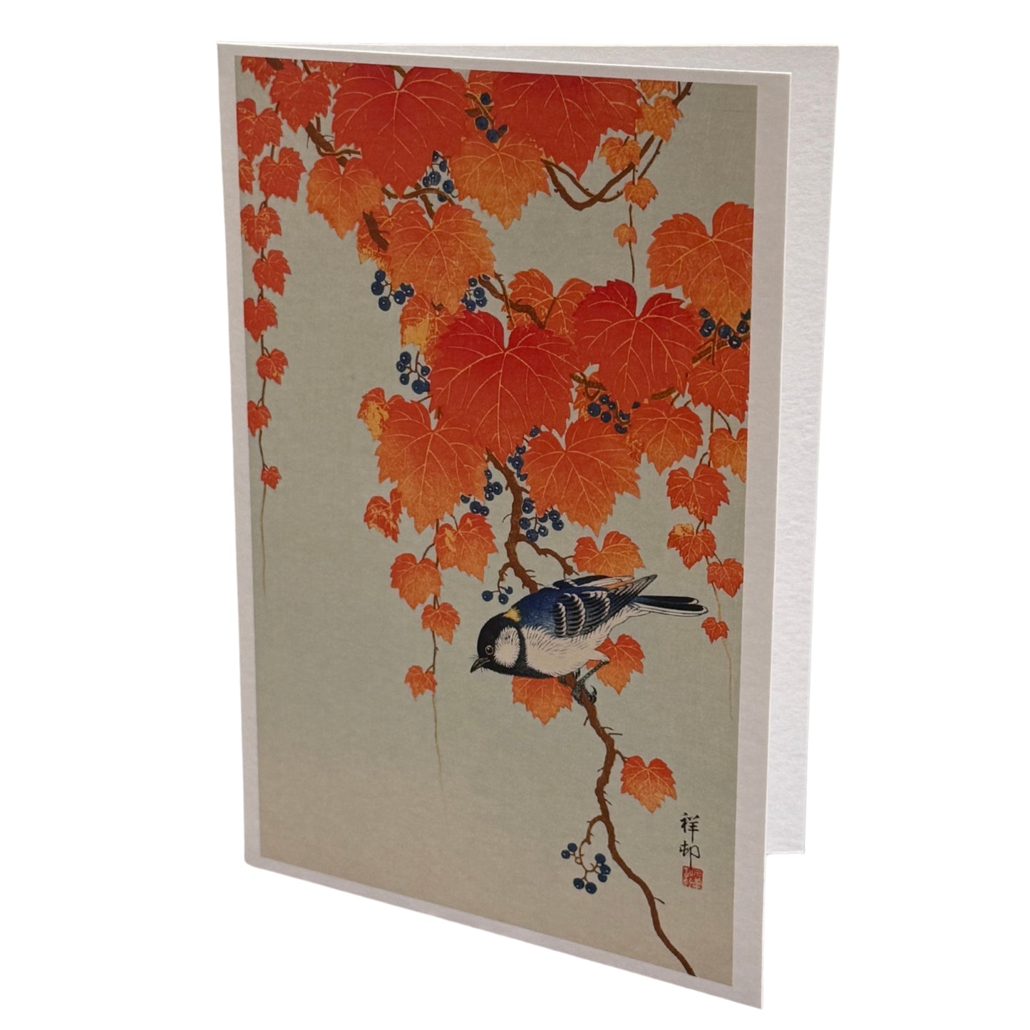 Ohara Shoson Japanese Bunting Notecard