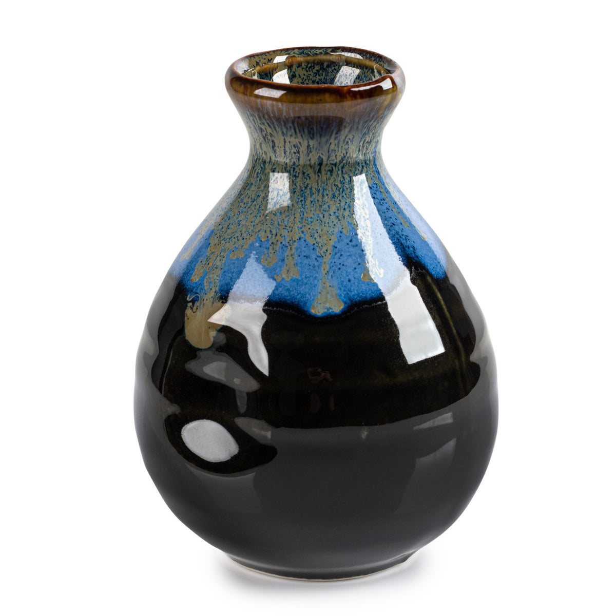 Okinawa Ceramic Japanese Mini Vase