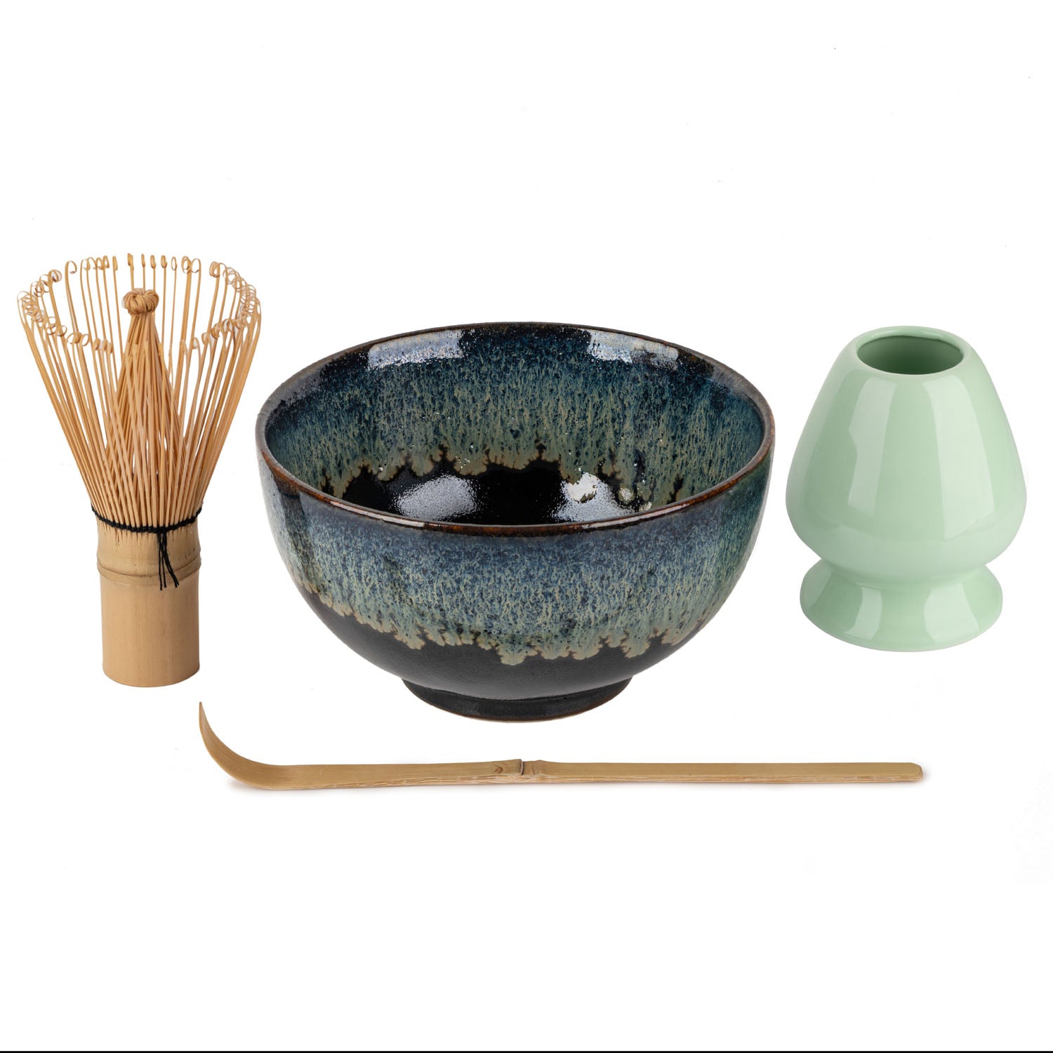 Okinawa Japanese Matcha Tea Bowl Gift Set