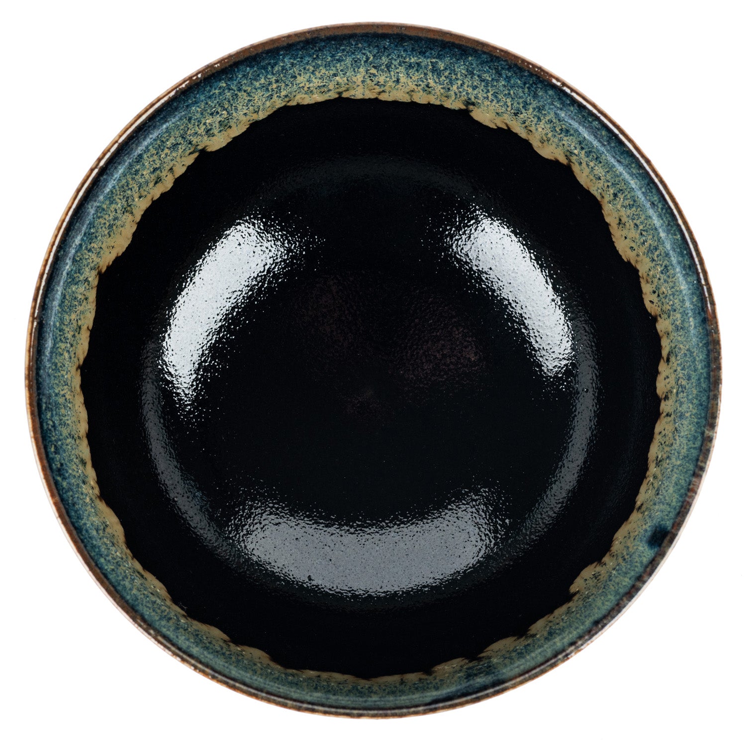 Okinawa Small Japanese Bowl top view