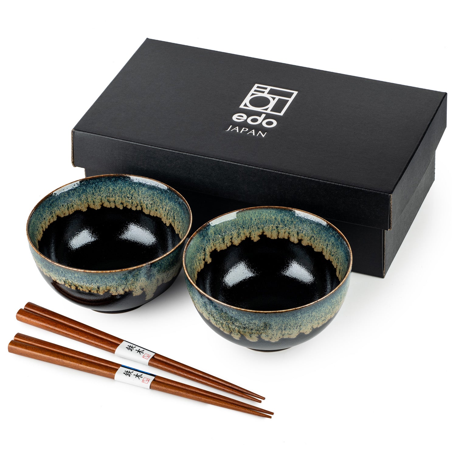 Okinawa Small Japanese Bowl Gift Set and gift box