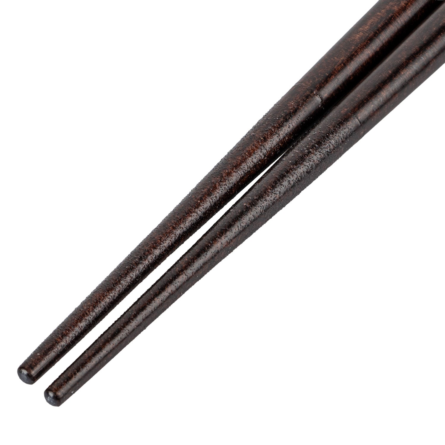 Olive Green Sendan Japanese Chopsticks tips detail