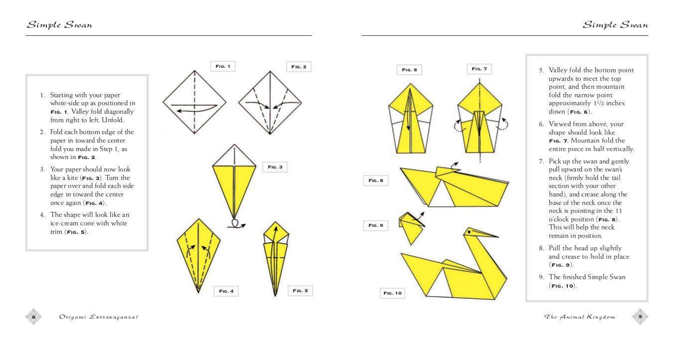 Origami Extravaganza Book and Paper Gift Set example page 2