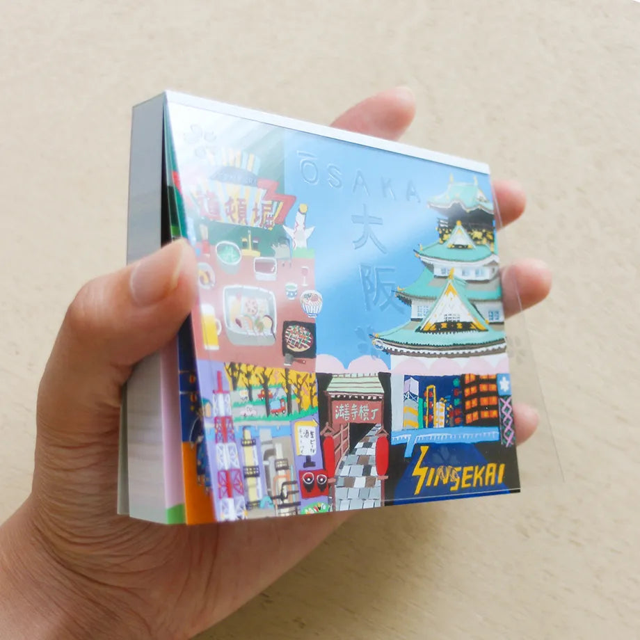Osaka Small Japanese Memo Pad side