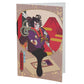 Pack 10 Kabuki Actor Japanese Greetings Cards design
