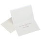 Pack 10 Kabuki White Lion Japanese Greetings Card inside and envelope
