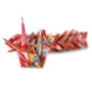 Pack 10 Red Japanese Origami Crane Birds