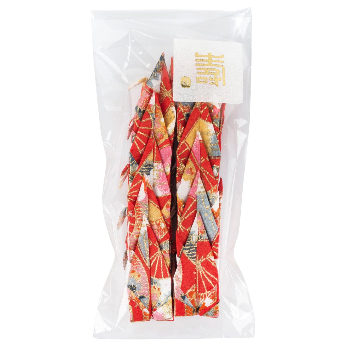 Pack 10 Red Japanese Origami Crane Birds