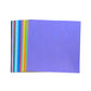 Pack 15 Medium Sheets Plain Mixed Colours Japanese Origami Paper open