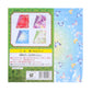 Pack 28 Sheets Double Sided Asanoha Pattern Japanese Origami Paper back