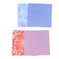 Pack 28 Sheets Double Sided Asanoha Pattern Japanese Origami Paper pattern details