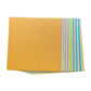 Pack 40 Sheets Plain Double Sided Japanese Origami Paper close up