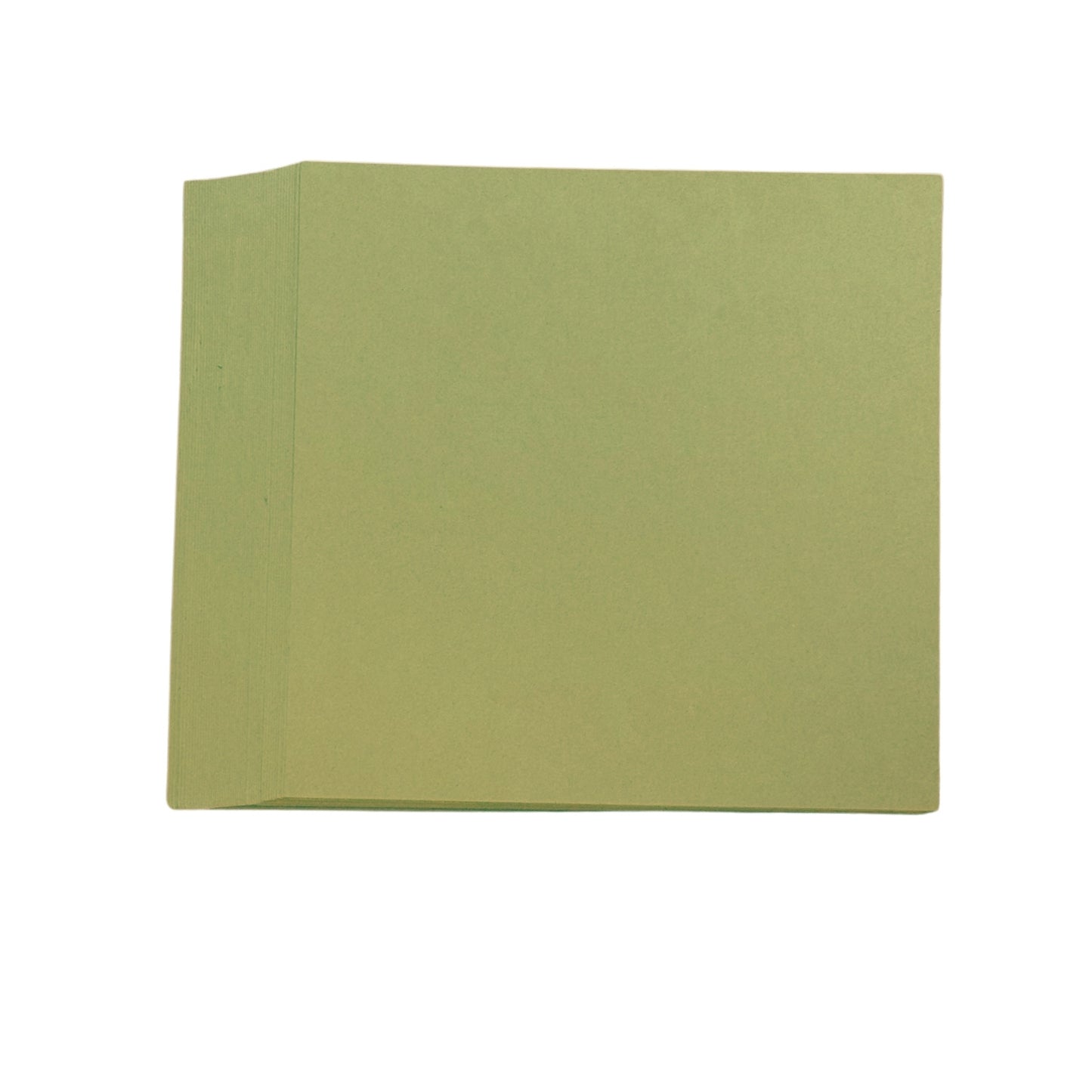 Pack 50 Sheets Plain Light Green Japanese Origami Paper detail