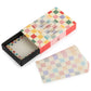 Pastel Squares Japanese Paper Memo Box open