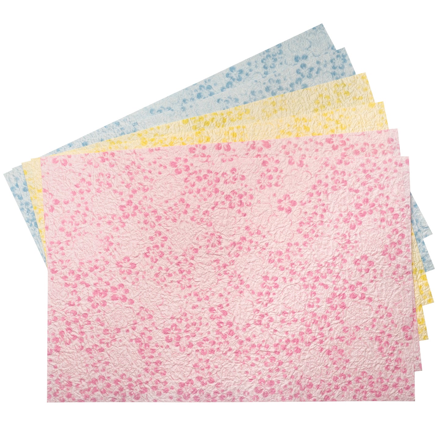 Plum Craft Sheets Pack 6 Echizen Washi Paper patterns