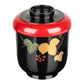 Premium Gold Ivy Japanese Urushi Wooden Bowl and Lid
