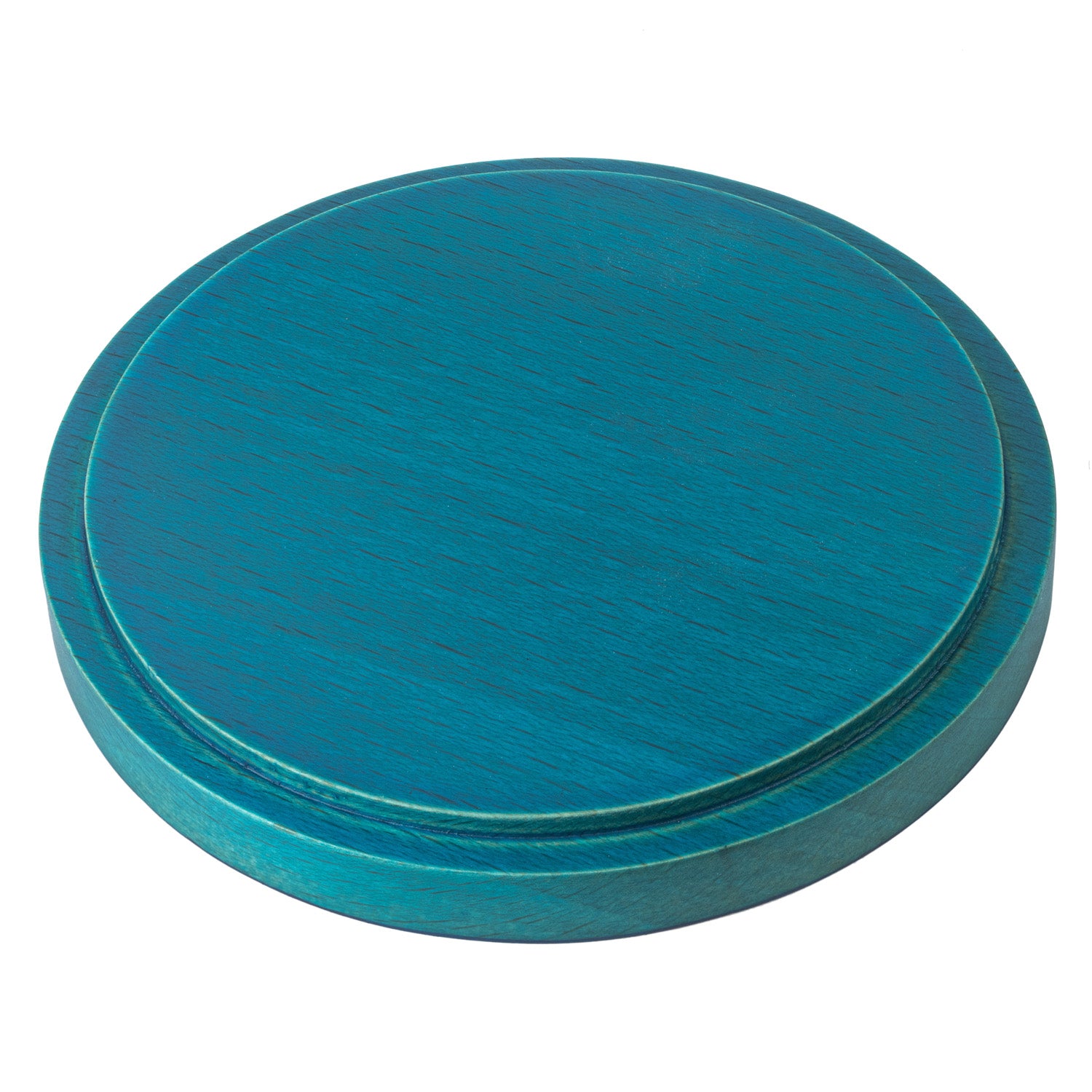 Premium Turquoise Japanese Wooden Coaster bottom