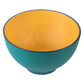 Premium Turquoise Japanese Wooden Soup Bowl open