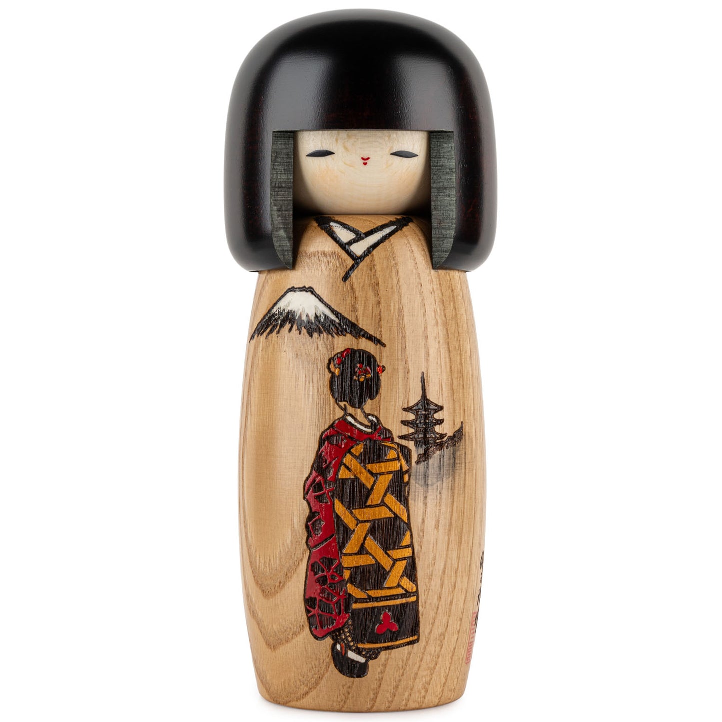 Pretty Maiko Japanese Kokeshi Doll